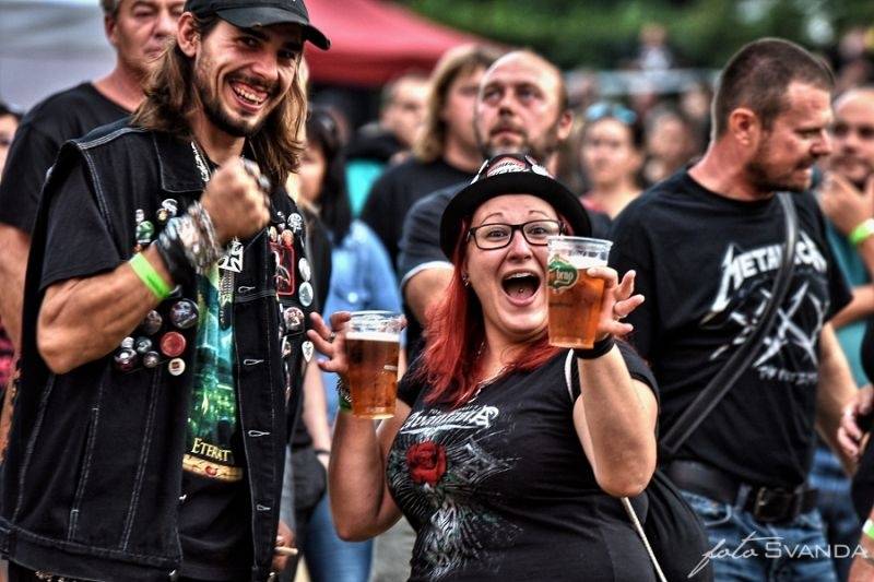 Moravským Krumlovem se nesla metalová řežba německých Helloween 