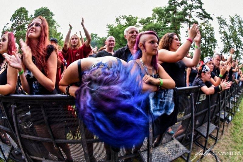 Moravským Krumlovem se nesla metalová řežba německých Helloween 