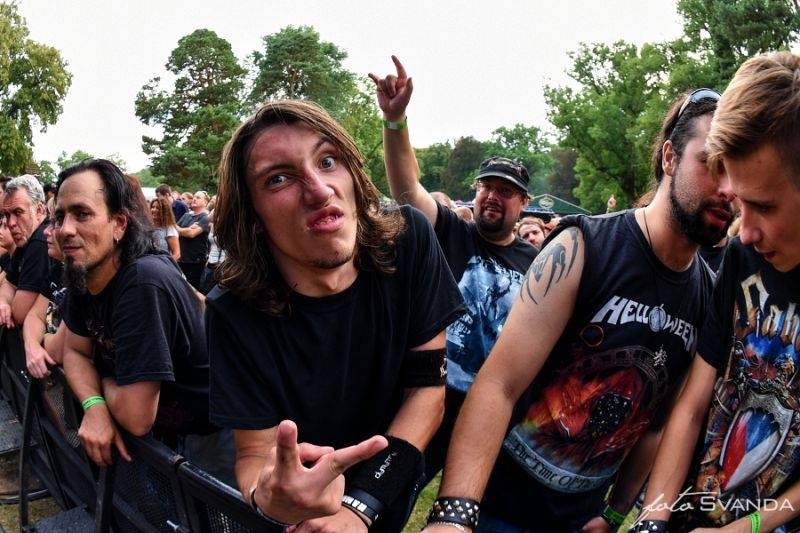 Moravským Krumlovem se nesla metalová řežba německých Helloween 