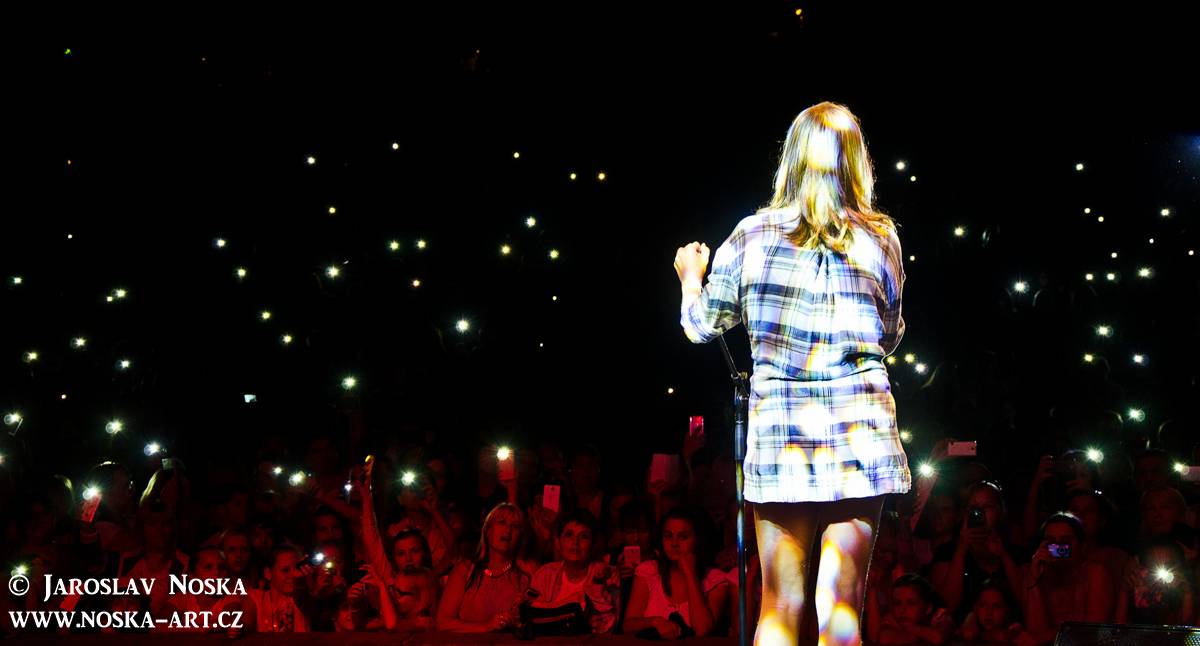 Lucie Vondráčková v Chomutově: Úsměv a Kousek štěstí pro každého