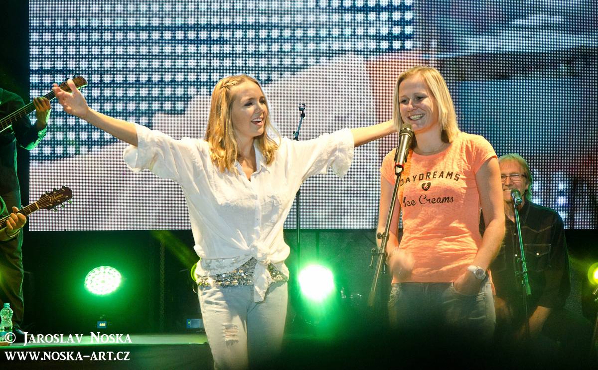 Lucie Vondráčková v Chomutově: Úsměv a Kousek štěstí pro každého