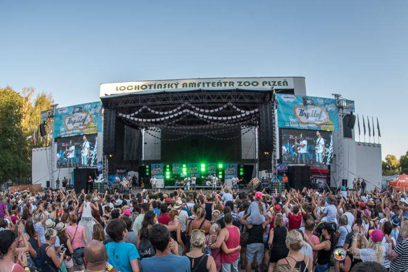 Kryštof Kemp uzavřel svou letošní pouť v Plzni, Richard Krajčo pozval fanoušky na koncert na fotbalovém stadionu