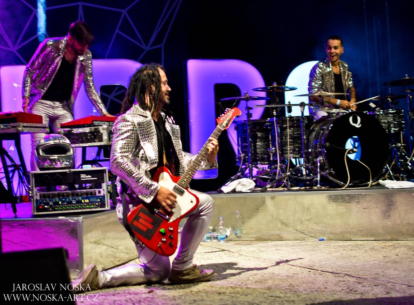 Mandrage v Litvínově: Open air zastávka před podzimní částí turné