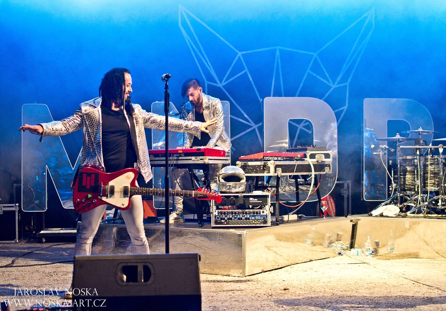 Mandrage v Litvínově: Open air zastávka před podzimní částí turné