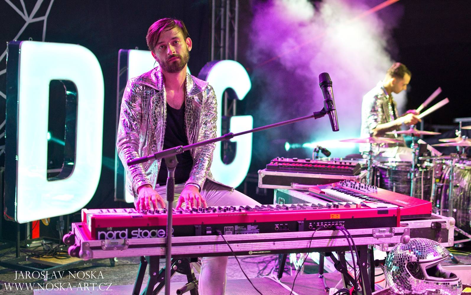 Mandrage v Litvínově: Open air zastávka před podzimní částí turné