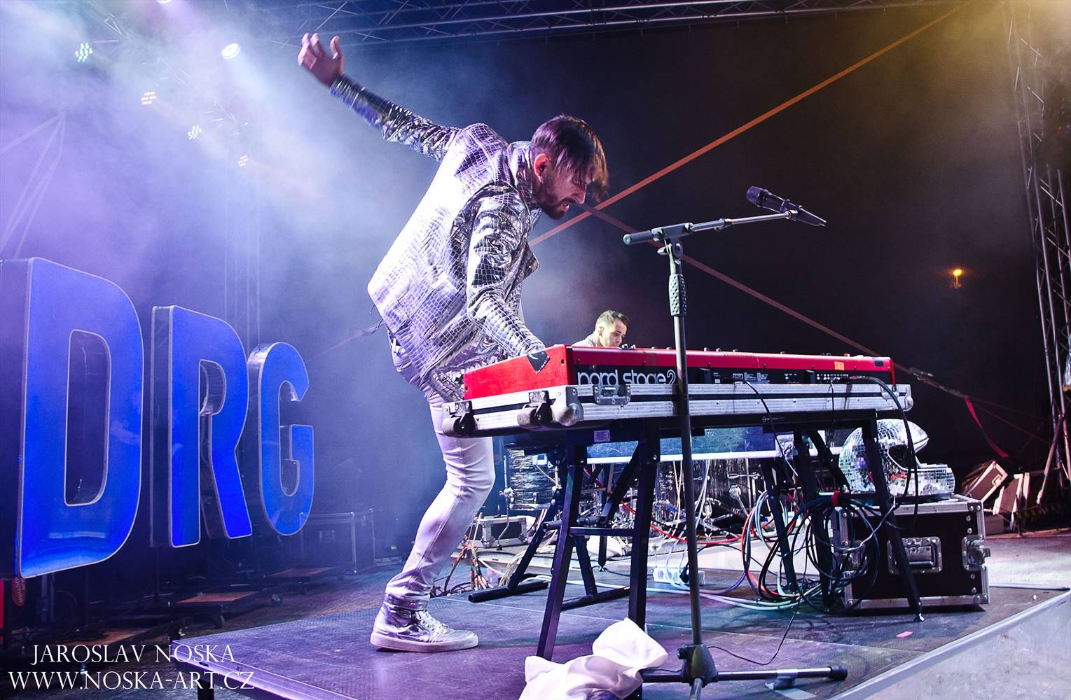 Mandrage v Litvínově: Open air zastávka před podzimní částí turné