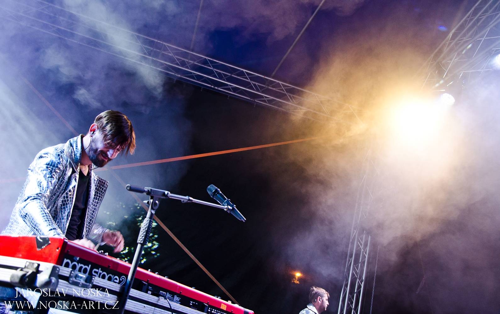 Mandrage v Litvínově: Open air zastávka před podzimní částí turné