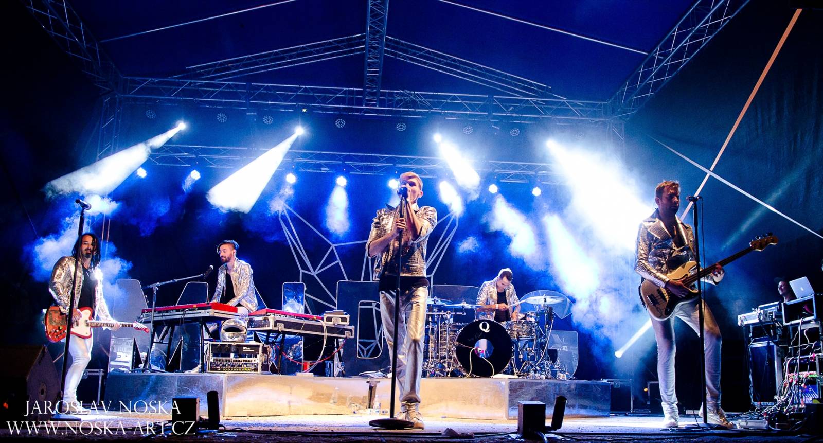 Mandrage v Litvínově: Open air zastávka před podzimní částí turné