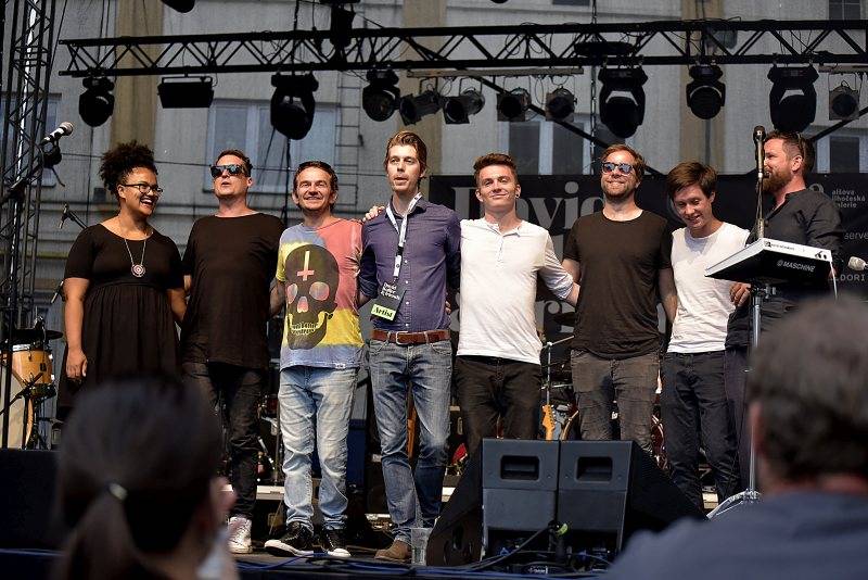 David Koller pozval přátele do pivovaru, vystoupili Vladimir 518, Kato i Hentai Corporation