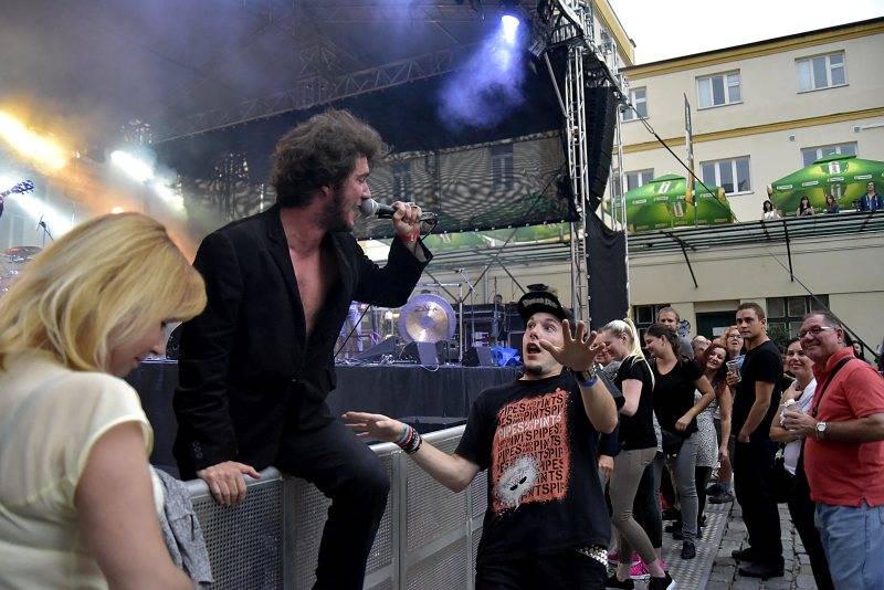 David Koller pozval přátele do pivovaru, vystoupili Vladimir 518, Kato i Hentai Corporation