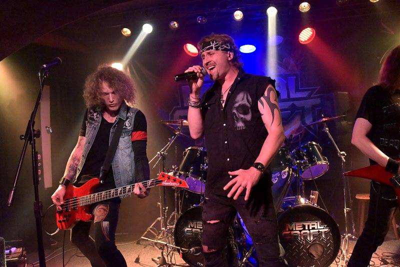 V Kainu duněl metal: Metal Craft měli koncert se Second Chance