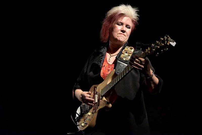 Do Prahy se sjely Kytarové rebelky: Jana Šteflíčková, Dagmar Voňková a Jennifer Batten