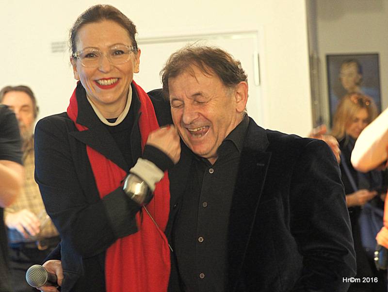 V Lucerně blahopřálo Václavu Havlovi osmdesát gratulantů