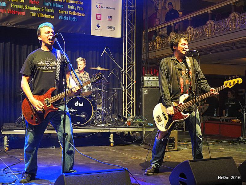 V Lucerně blahopřálo Václavu Havlovi osmdesát gratulantů