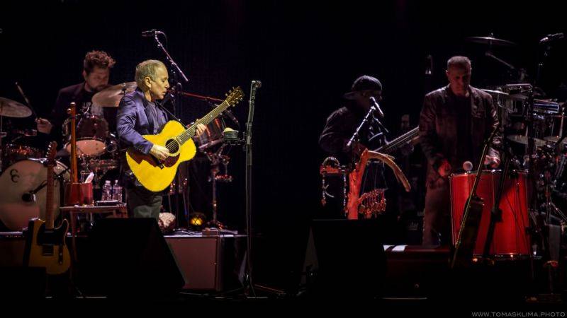 Paul Simon odstartoval turné koncertem v Praze