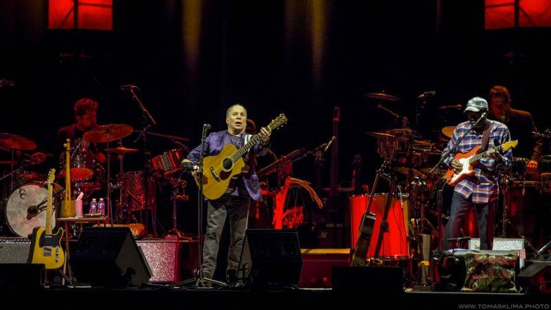 Paul Simon odstartoval turné koncertem v Praze