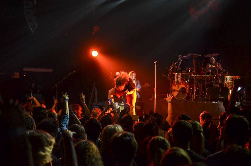 Gaia Mesiah opět na scéně: Nacpaná Fléda zažila řádění Marky Rybin a spol.