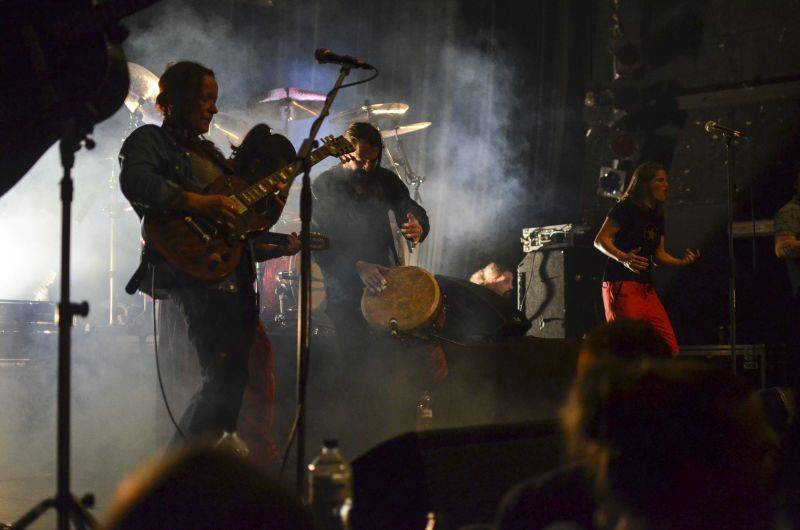 Gaia Mesiah opět na scéně: Nacpaná Fléda zažila řádění Marky Rybin a spol.