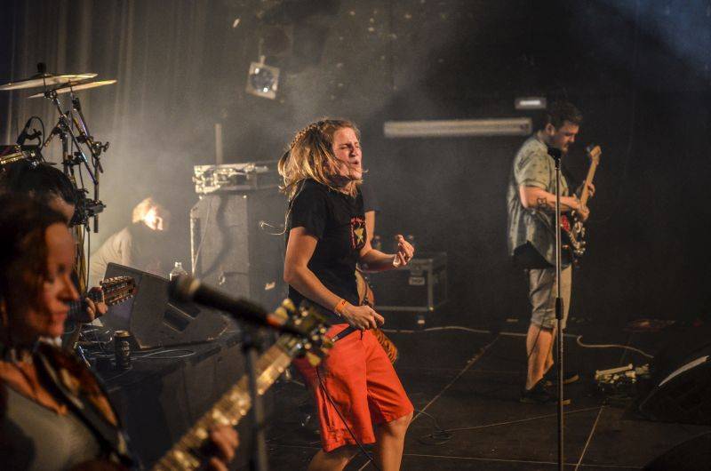 Gaia Mesiah opět na scéně: Nacpaná Fléda zažila řádění Marky Rybin a spol.