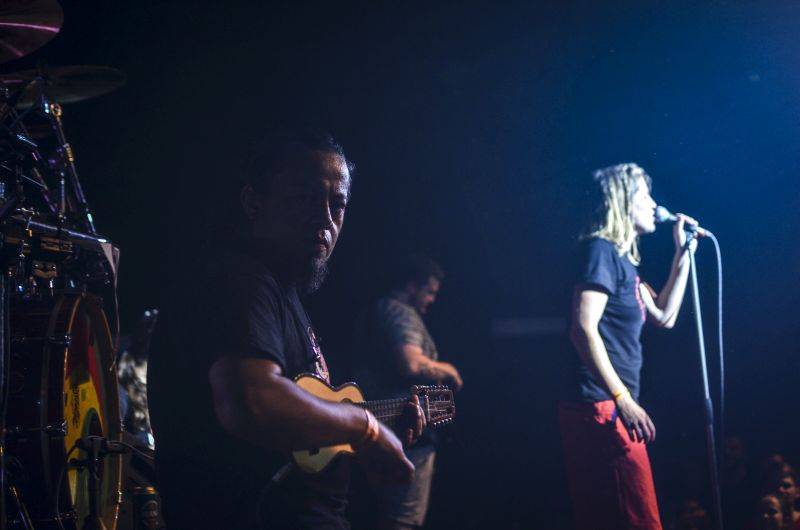 Gaia Mesiah opět na scéně: Nacpaná Fléda zažila řádění Marky Rybin a spol.