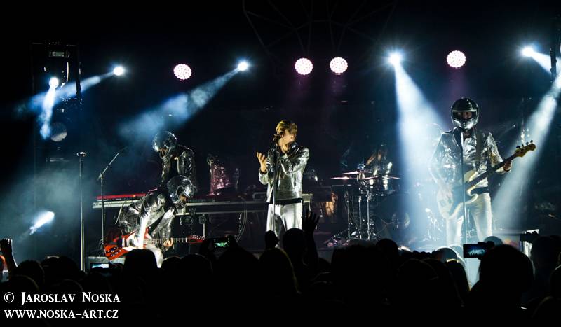 Mandrage v Kadani: Vyprodané Orfeum zažilo hru světel a stínů