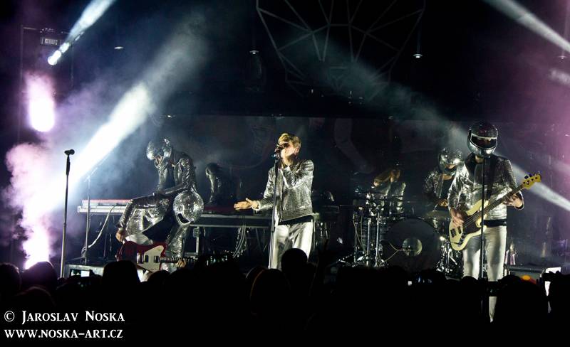 Mandrage v Kadani: Vyprodané Orfeum zažilo hru světel a stínů