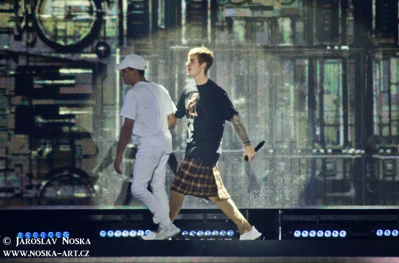 Justin Bieber v Praze: Vyprodanou O2 arenou zněly hity z alba Purpose