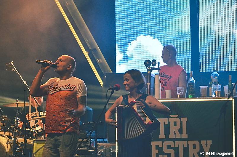 Tři sestry a Horkýže Slíže buráceli na stejném pódiu v Plzni