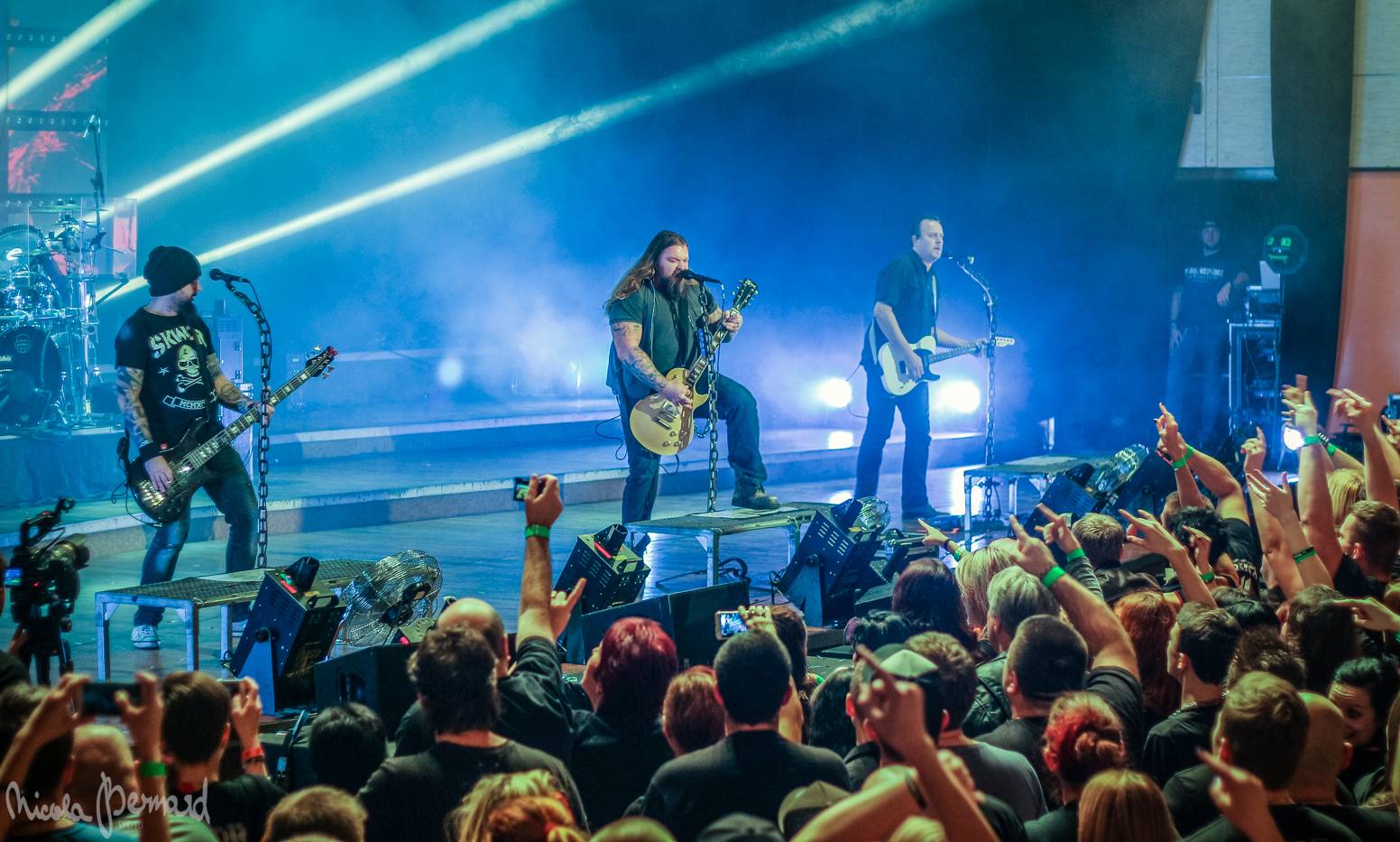 Škwor vyprodali Kongresák. V rámci dvouhodinové show předvedli bigbít na světové úrovni