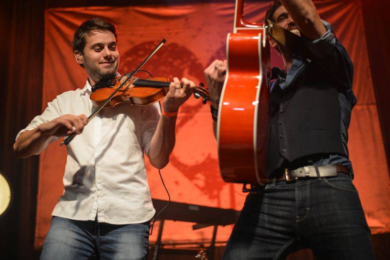 Jelen v Táboře oslavoval s fanoušky Vlčí srdce