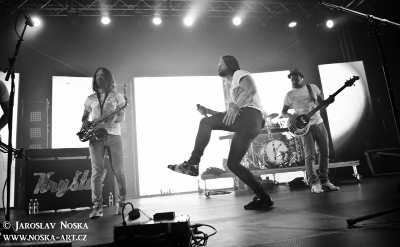 Kryštof v Chomutově: Plná sportovní hala, známé hity a skvělá atmosféra