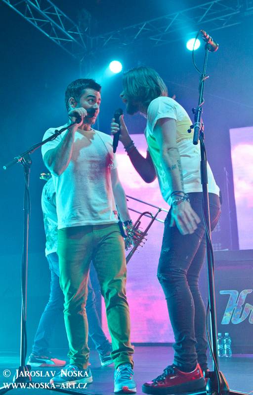 Kryštof v Chomutově: Plná sportovní hala, známé hity a skvělá atmosféra