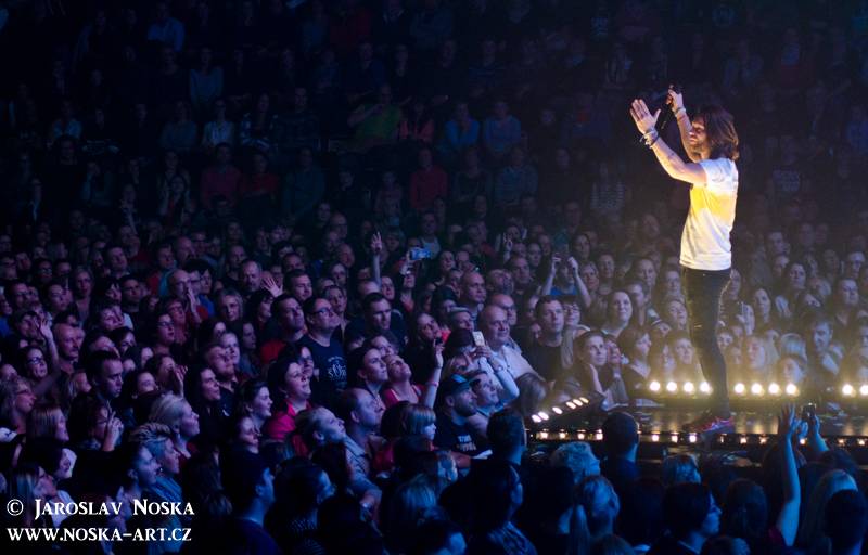 Kryštof v Chomutově: Plná sportovní hala, známé hity a skvělá atmosféra