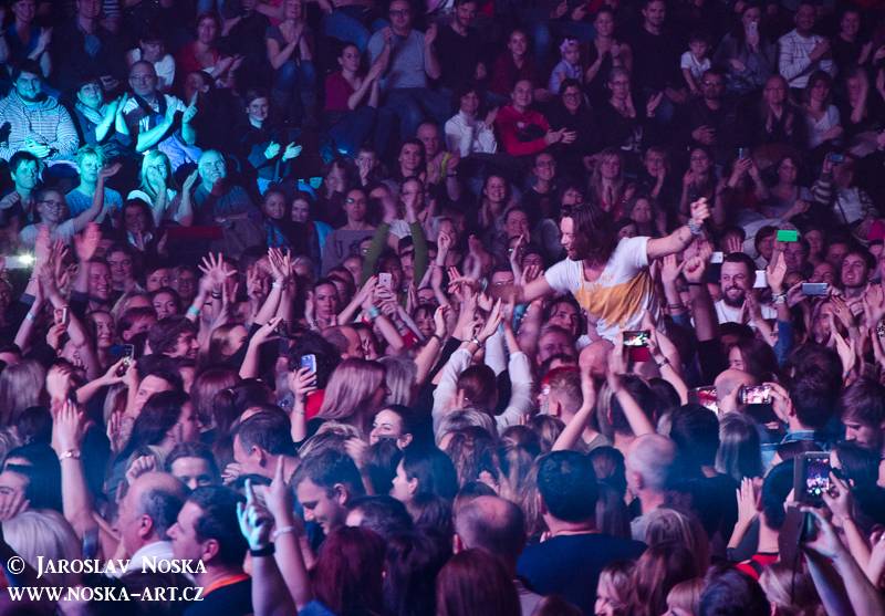 Kryštof v Chomutově: Plná sportovní hala, známé hity a skvělá atmosféra