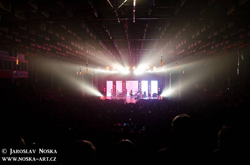 Kryštof v Chomutově: Plná sportovní hala, známé hity a skvělá atmosféra