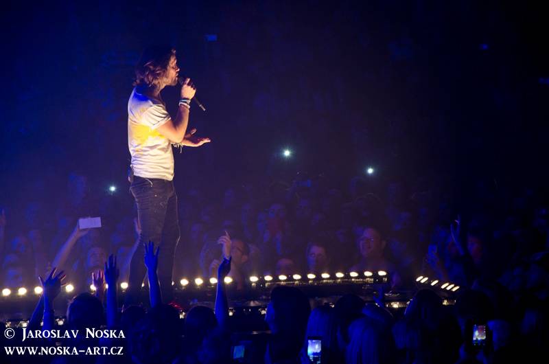 Kryštof v Chomutově: Plná sportovní hala, známé hity a skvělá atmosféra