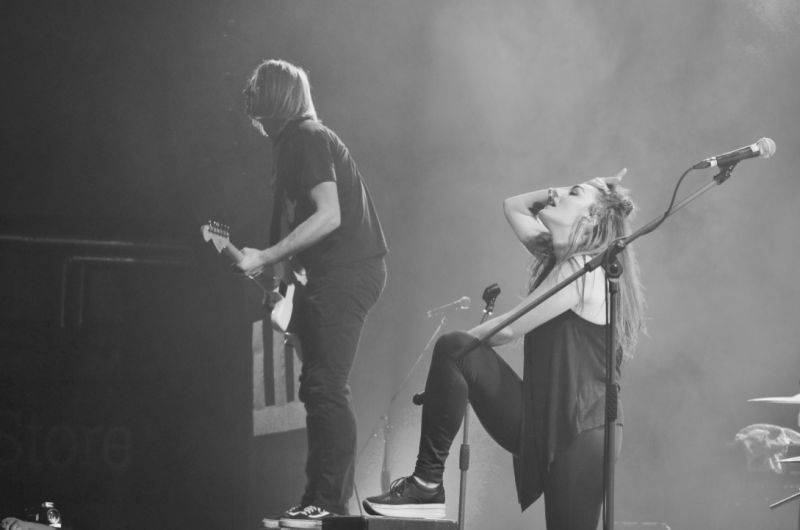 Wohnout slavil Sladkých 20 také v Plzni, předkapelou byli Dirty Blondes