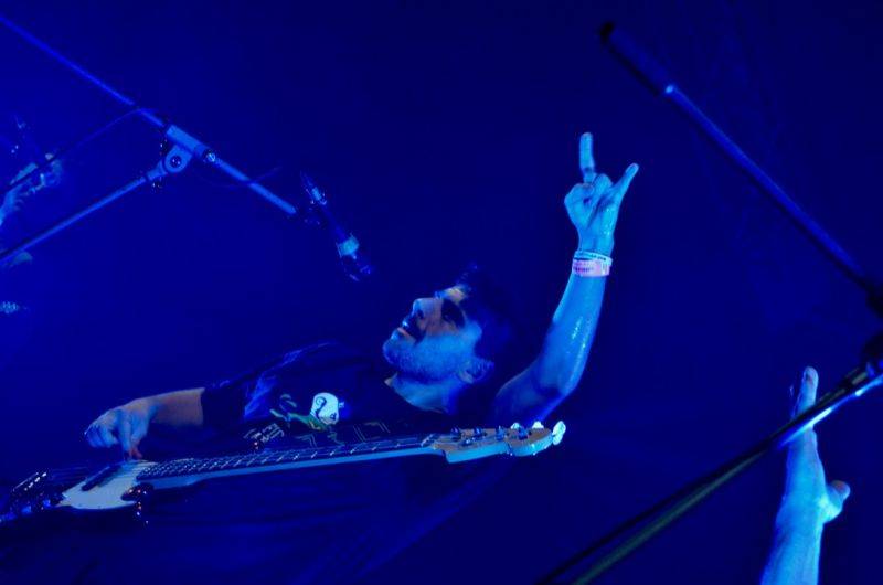 Wohnout slavil Sladkých 20 také v Plzni, předkapelou byli Dirty Blondes