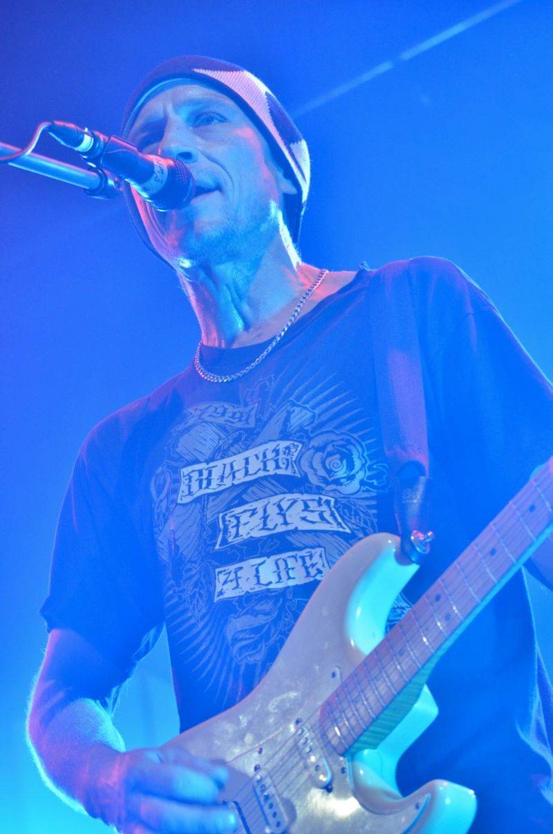 Wohnout slavil Sladkých 20 také v Plzni, předkapelou byli Dirty Blondes