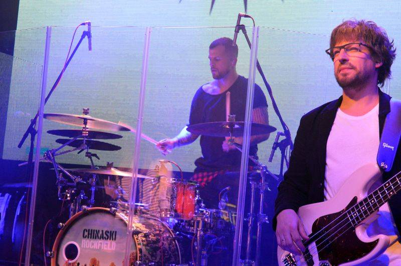 Chinaski dostali Slavíky na koncertě, mezi svými fanoušky