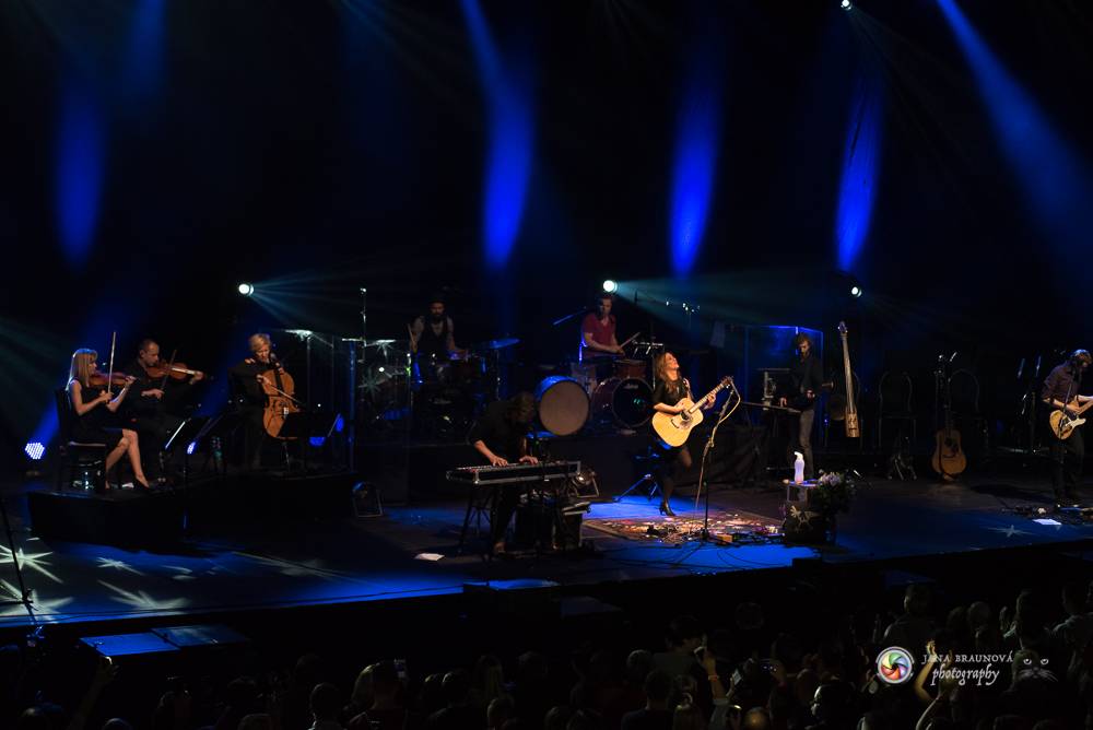 Aneta Langerová naplnila Forum Karlín svojí vlnou radosti  