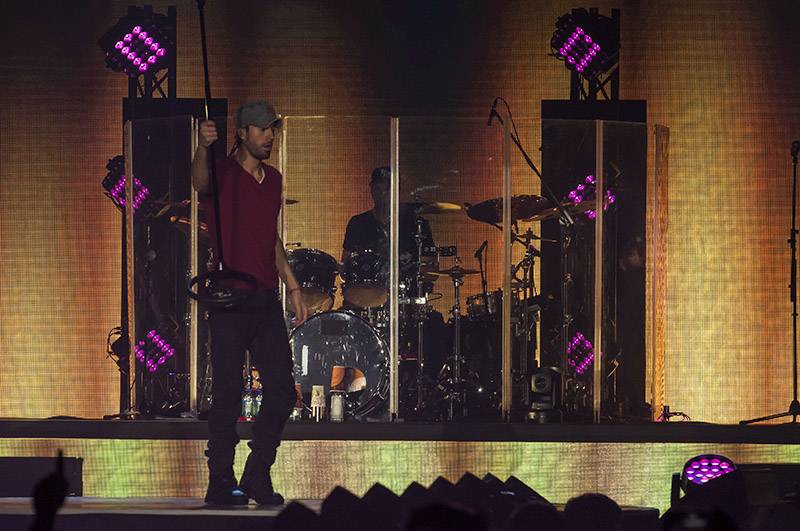 Enrique Iglesias poprvé v Praze: V Tipsport aréně si fanynky získal sexem i láskou