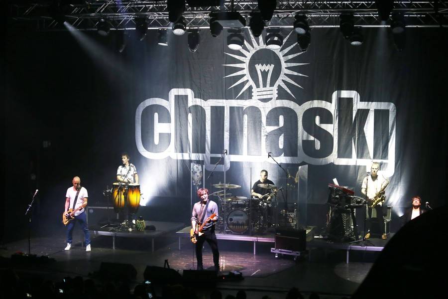 Chinaski odehráli v Brně poslední koncert před pauzou, došlo i na novinku Tamaryšek