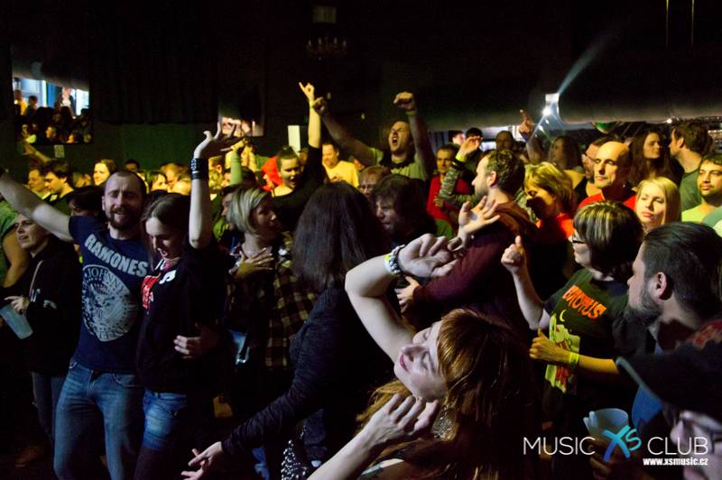 Brutus v Chomutově: Legenda bigbítu zaplnila Music XS club