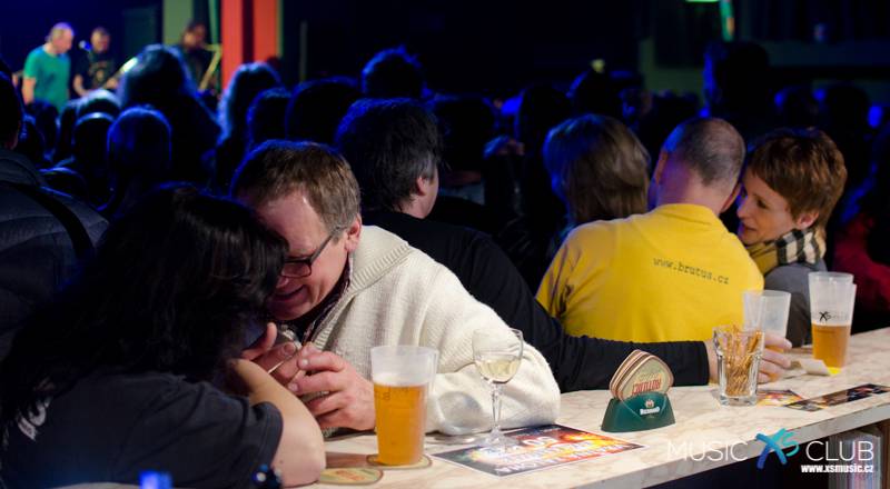 Brutus v Chomutově: Legenda bigbítu zaplnila Music XS club