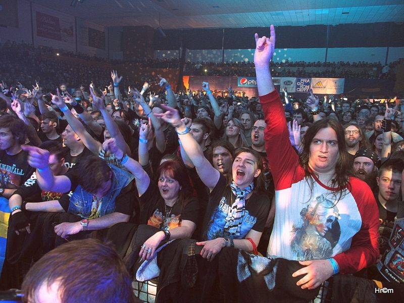 HammerFall ve Zlíně: Halu Euronics rozduněla metalová kladiva