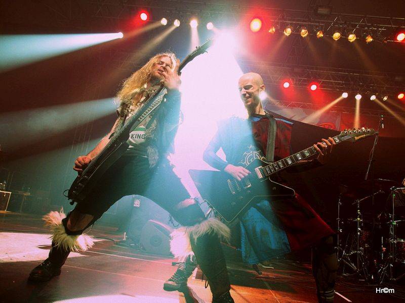 HammerFall ve Zlíně: Halu Euronics rozduněla metalová kladiva