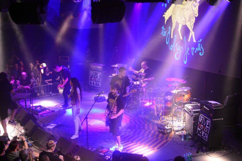 Rádio RockZone oslavilo dvanácté narozeniny: Hráli Totální nasazení, Five O'Clock Tea, Cocotte Minute