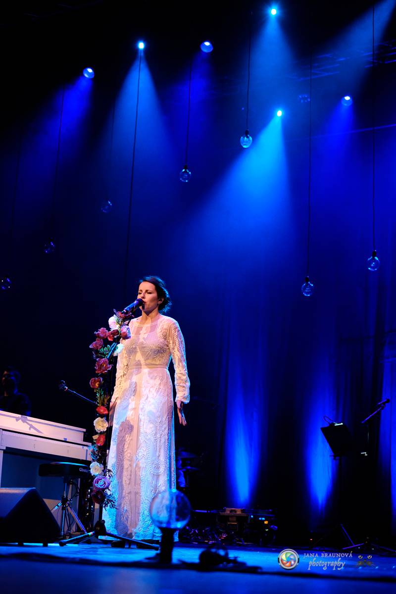 Katarína Knechtová zpívala pražské Hybernii: 