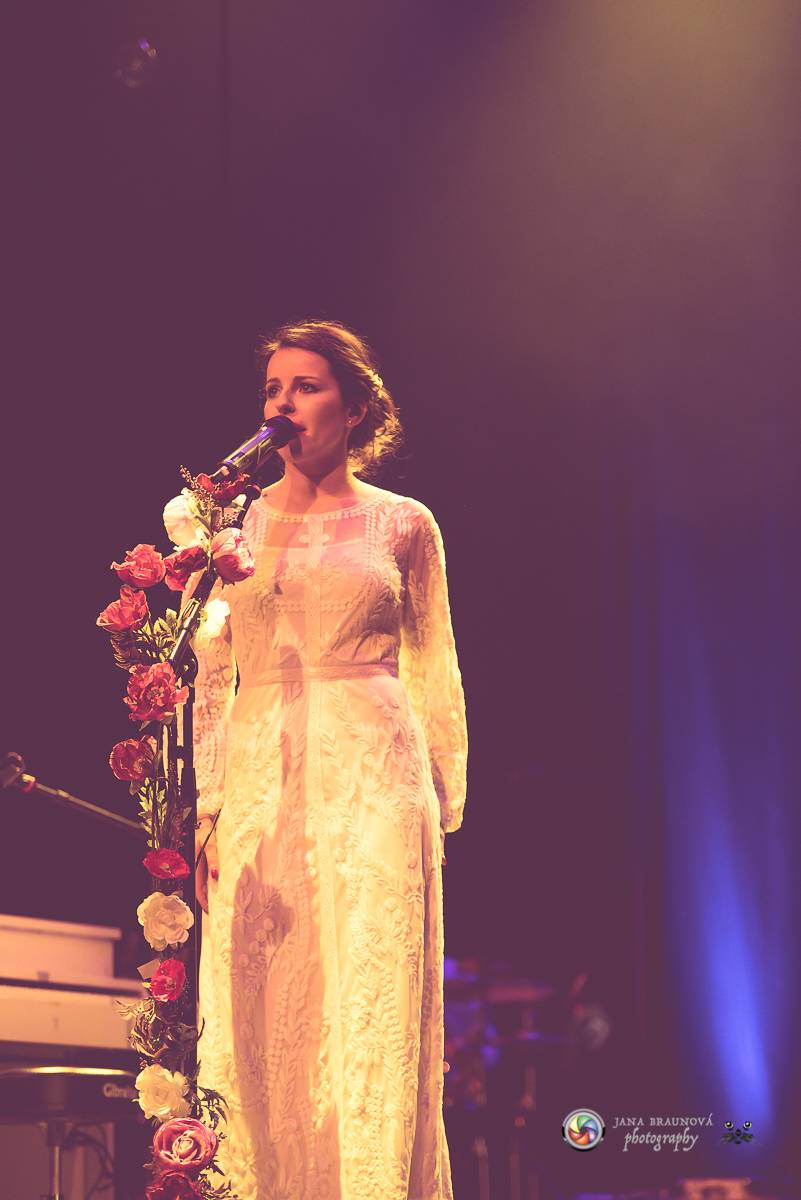 Katarína Knechtová zpívala pražské Hybernii: 